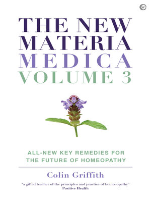 cover image of The New Materia Medica, Volume 3